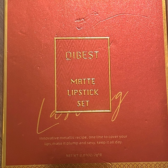QiBest 8pcs Matte Liquid Lipstick set - Picture 1 of 4